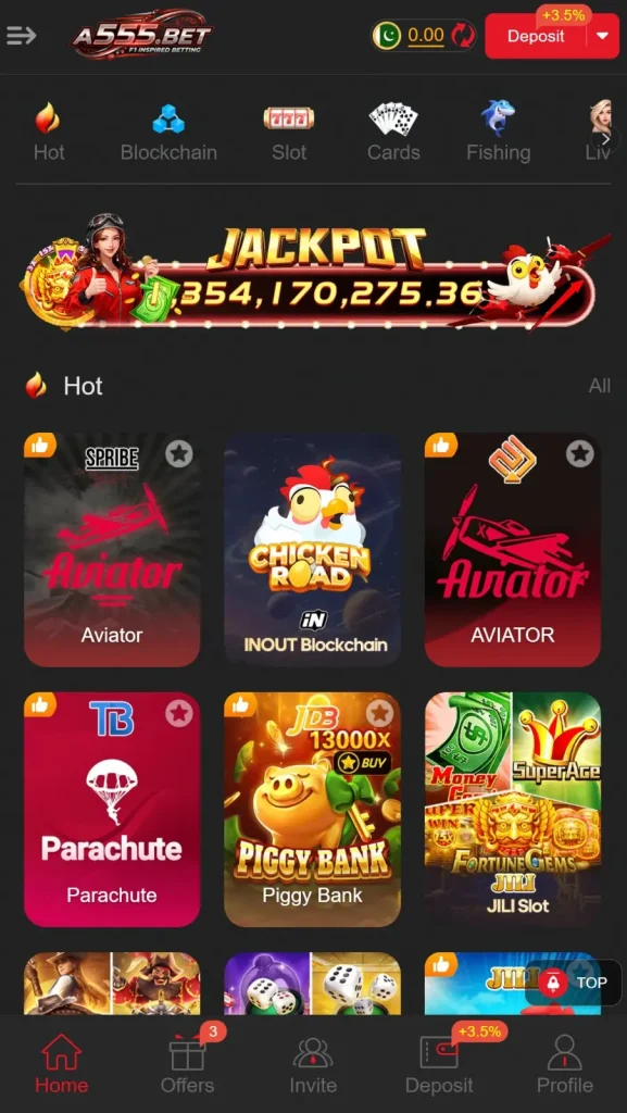 A555 Bet Game Download